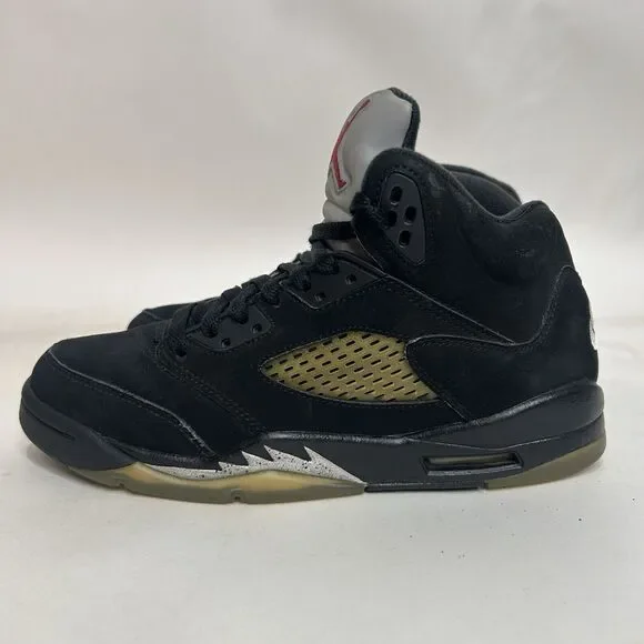 Nike Shoes Air Jordan 5 Retro BG “Black Metallic” 2024 - Picture 6 of 10